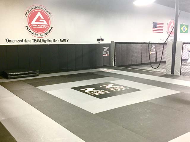 Gracie Barra Alabama Kickboxing and Kung Fu Mat